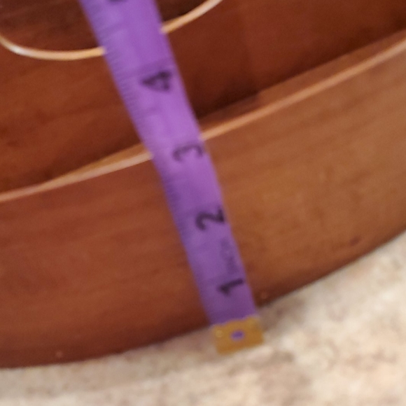 Cherry Wood Divided Shaker Tray Hand Crafted KY - Picture 11 of 12